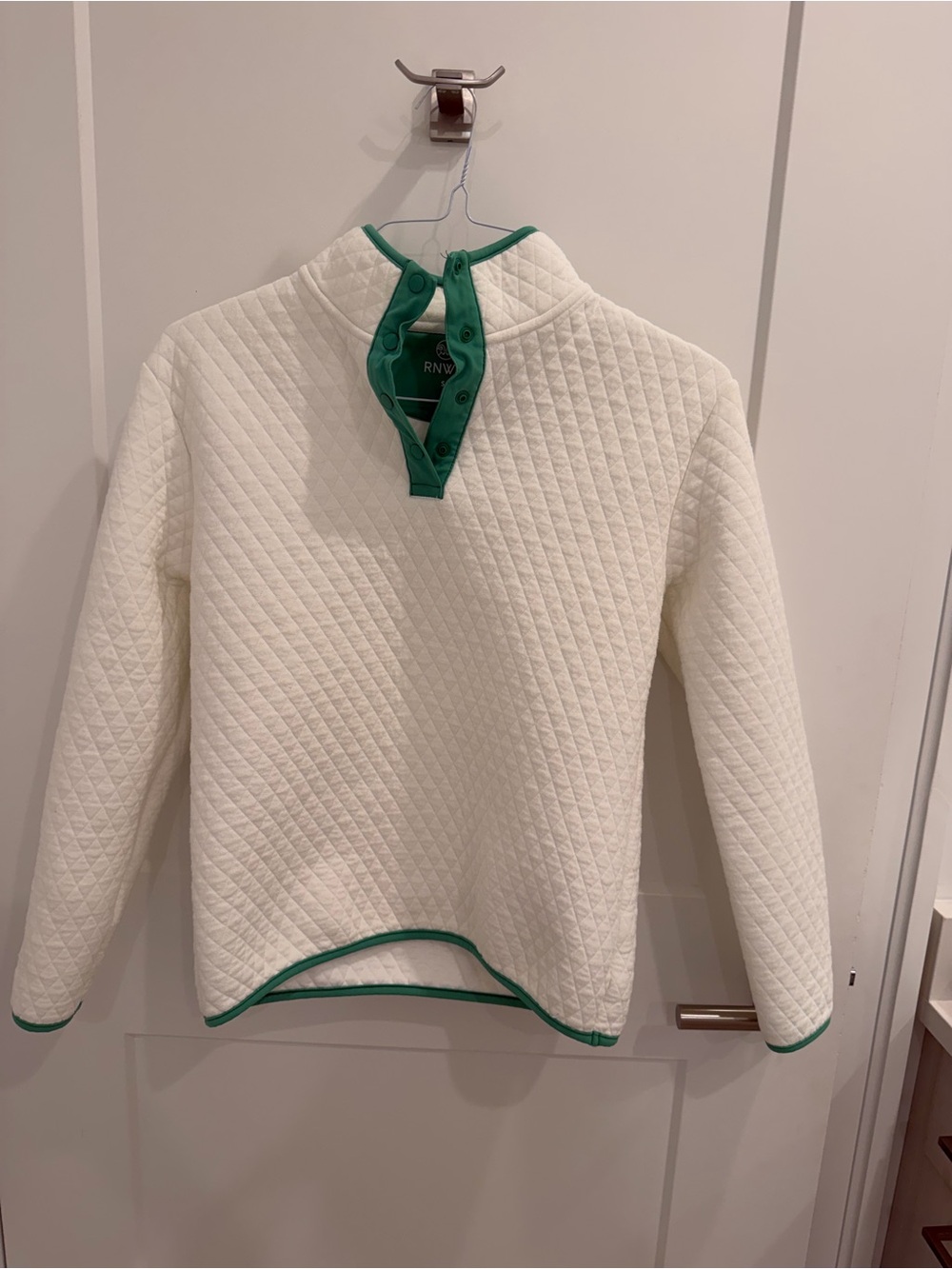 Renwick Sport Quilted Pullover Sweater Size Small - New